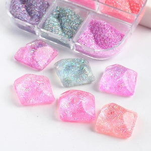  6 Grids of Glitter - 1909-10 - #2 Sugar Rush by OTHER sold by DTK Nail Supply