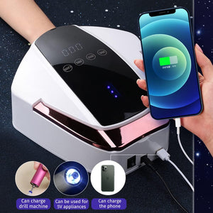  Rechargeable Cordless UV.LED Lamp 96W by OTHER sold by DTK Nail Supply