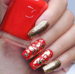 DND Gel Polish - 637 Red Colors - Lucky Red by DND - Daisy Nail Designs sold by DTK Nail Supply