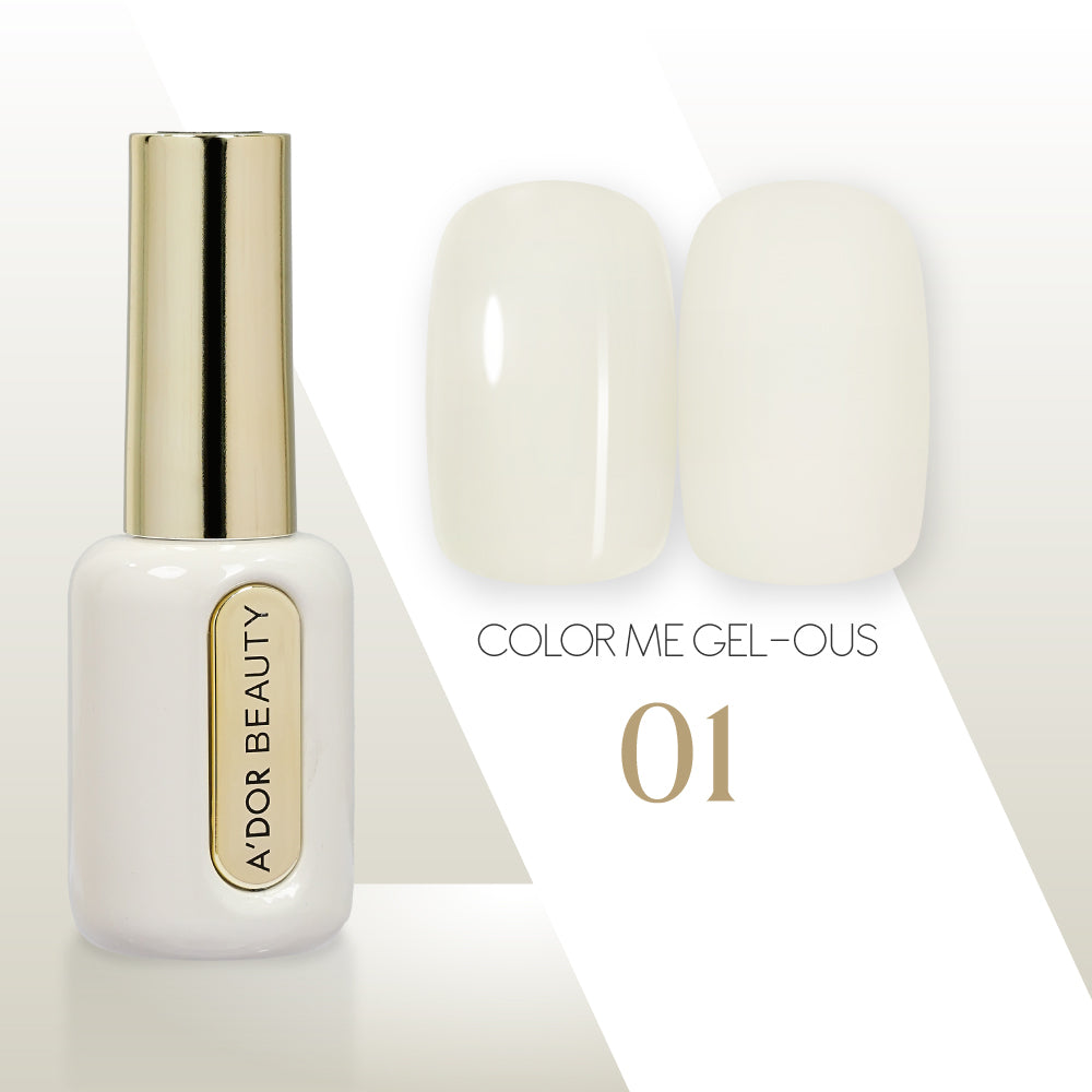 A'DOR HEMA-Free Gel Polish - 01 - Color Me Gel-ous Collection