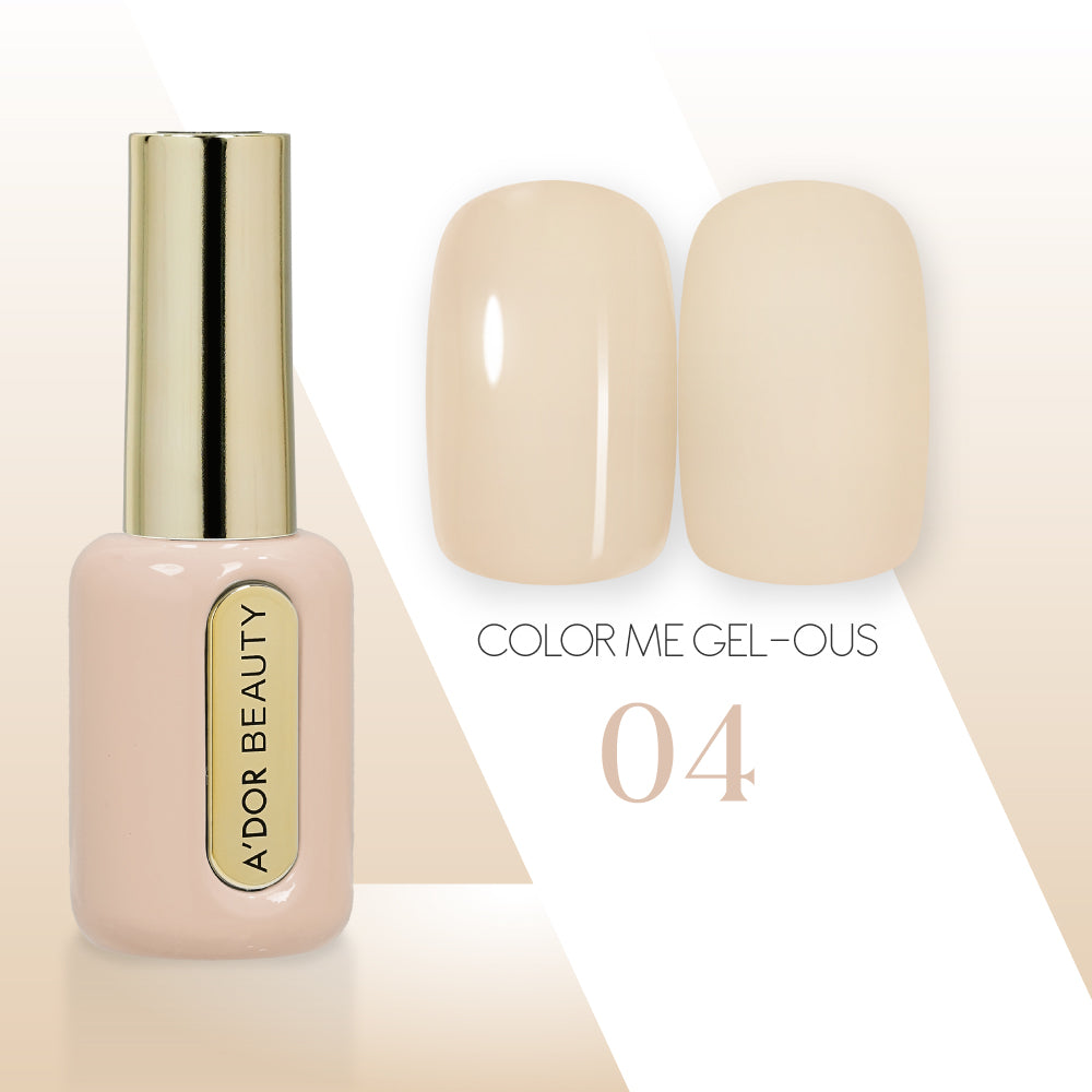 A'DOR HEMA-Free Gel Polish - 04 - Color Me Gel-ous Collection