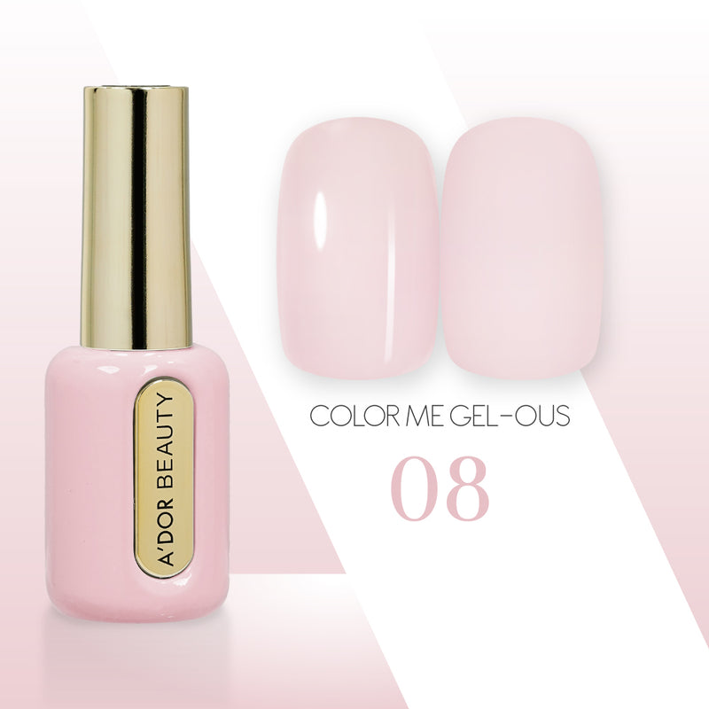 A'DOR HEMA-Free Gel Polish - 08 - Color Me Gel-ous Collection
