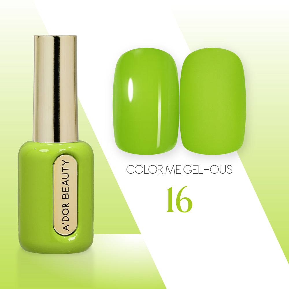 A'DOR HEMA-Free Gel Polish - 16 - Color Me Gel-ous Collection
