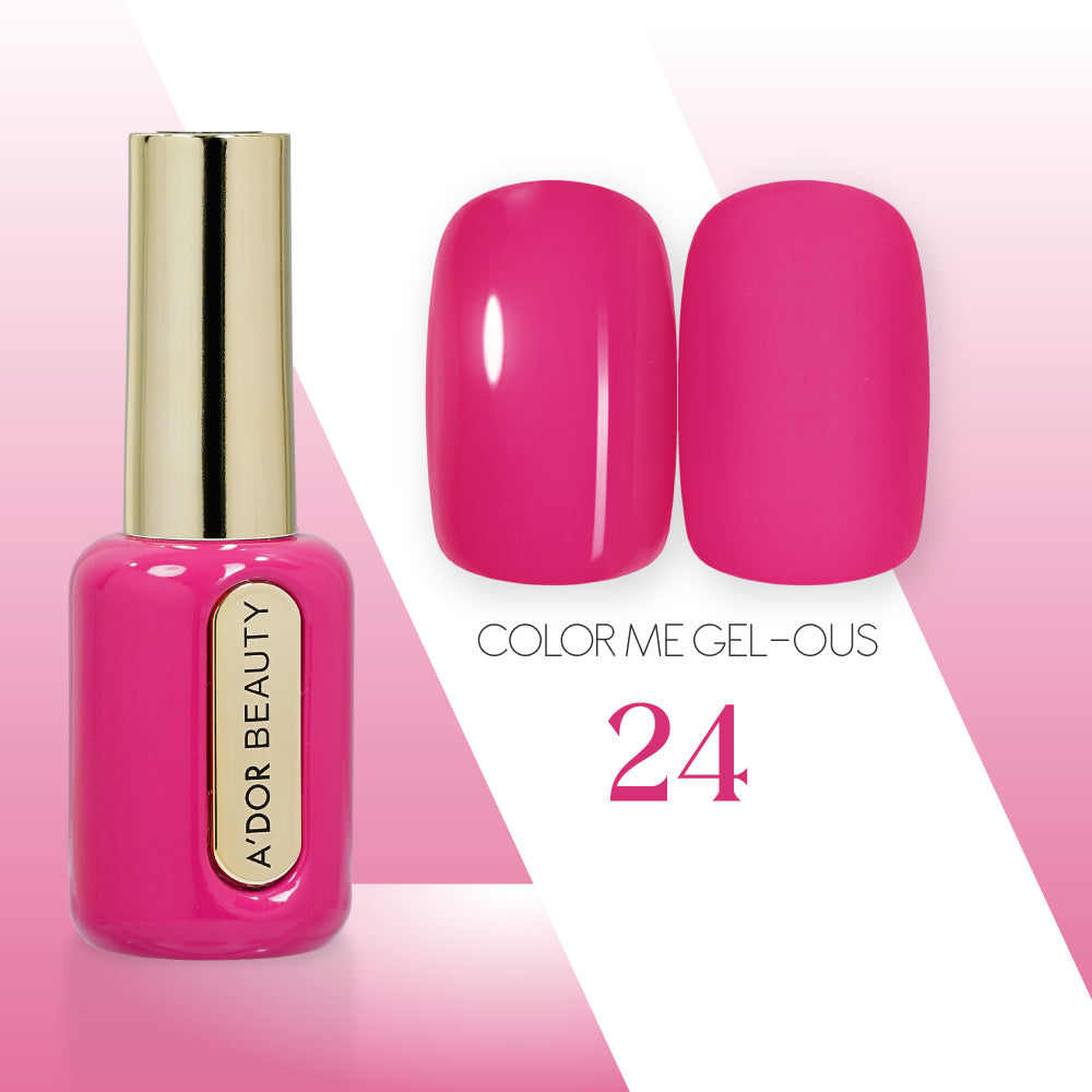 A'DOR HEMA-Free Gel Polish - 24 - Color Me Gel-ous Collection