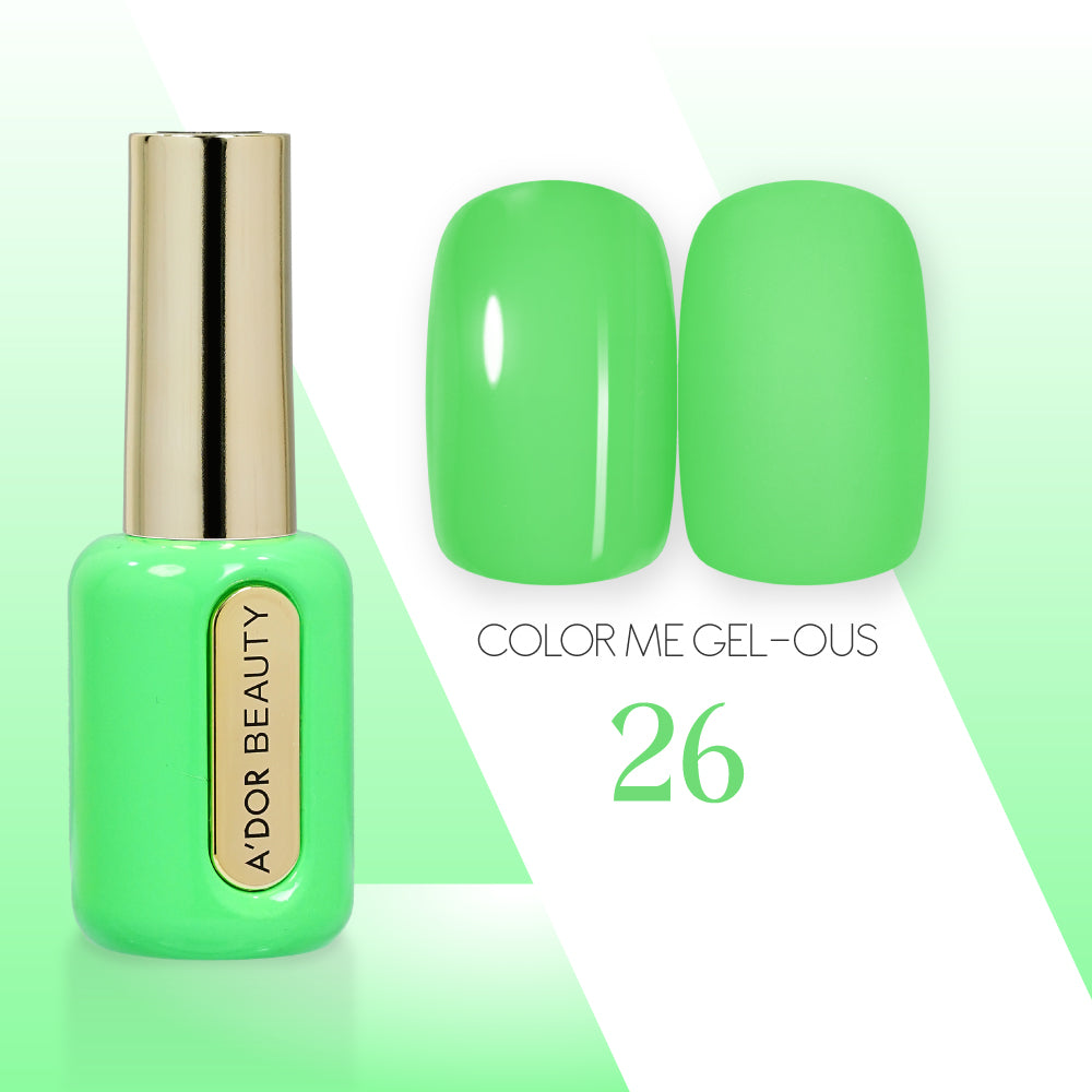 A'DOR HEMA-Free Gel Polish - 26 - Color Me Gel-ous Collection
