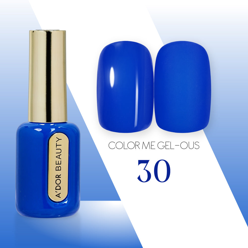 A'DOR HEMA-Free Gel Polish - 30 - Color Me Gel-ous Collection
