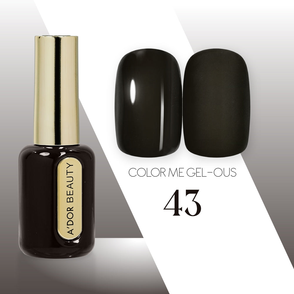 A'DOR HEMA-Free Gel Polish - 43 - Color Me Gel-ous Collection