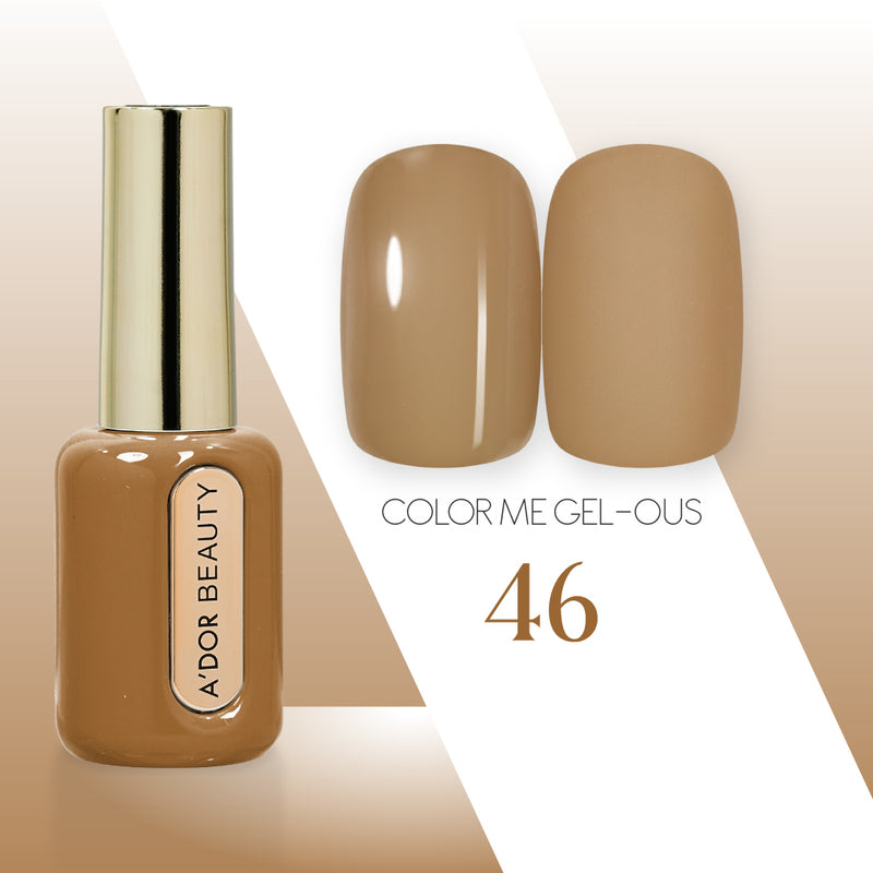 A'DOR HEMA-Free Gel Polish - 46 - Color Me Gel-ous Collection