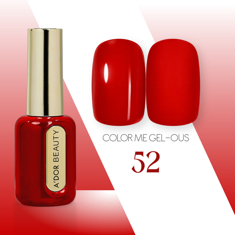A'DOR HEMA-Free Gel Polish - 52 - Color Me Gel-ous Collection
