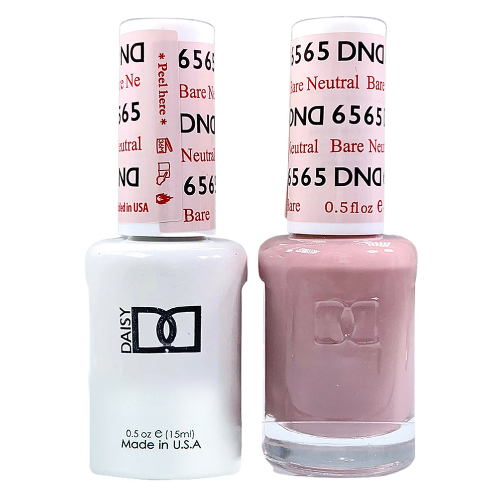 DND Gel Nail Polish Duo - 6565 Bare Neutral by DND - Daisy Nail Designs sold by DTK Nail Supply