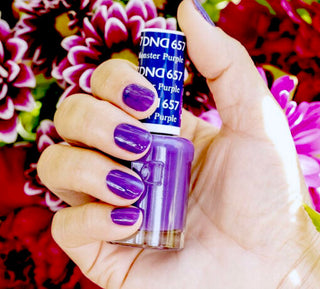  DND Gel Nail Polish Duo - 657 Purple Colors - Monster Purple by DND - Daisy Nail Designs sold by DTK Nail Supply