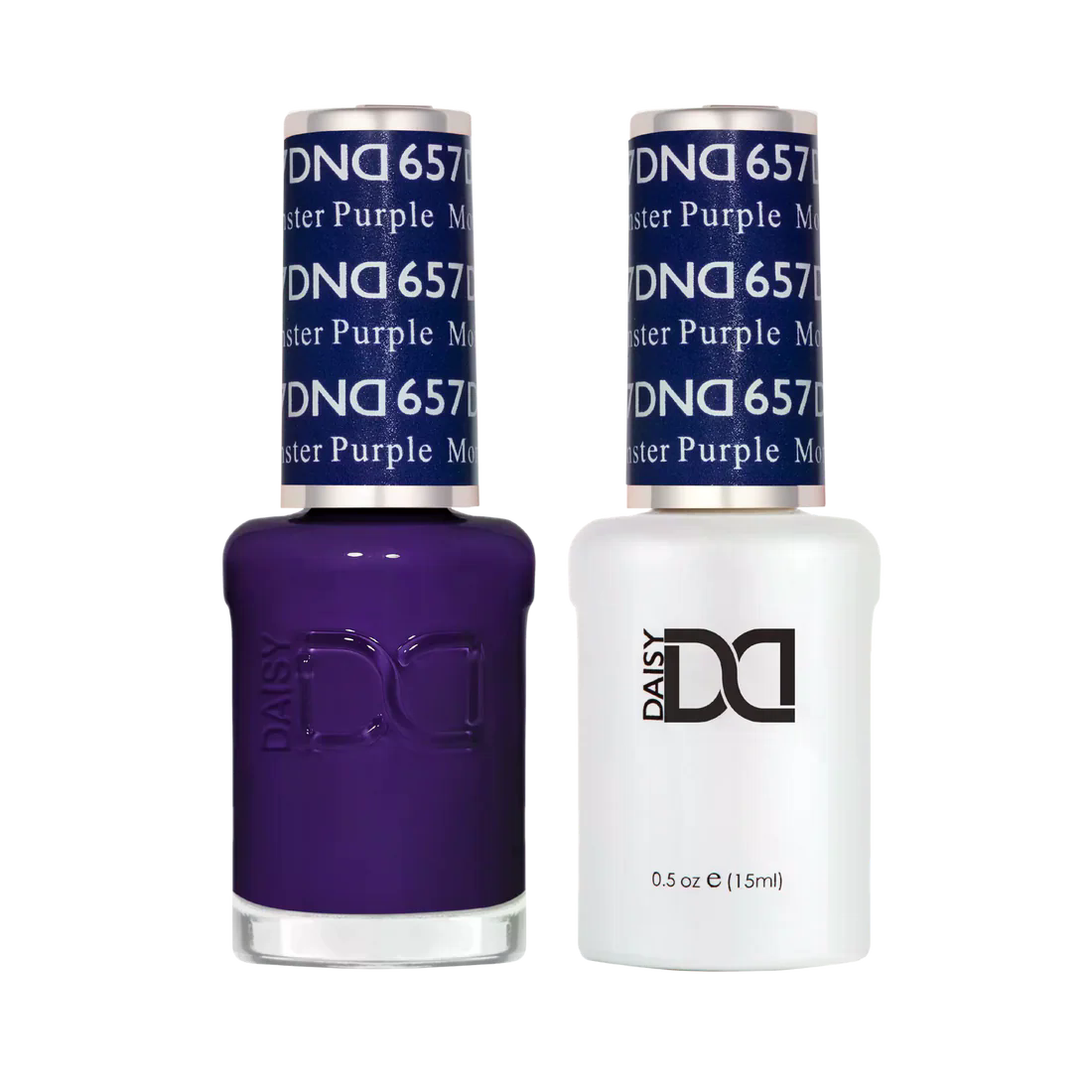 DND Gel Nail Polish Duo - 657 Monster Purple