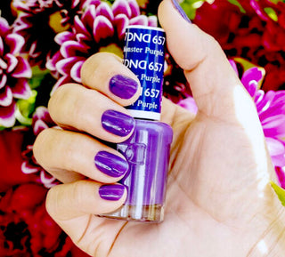 DND Gel Polish - 657 Purple Colors - Monster Purple by DND - Daisy Nail Designs sold by DTK Nail Supply