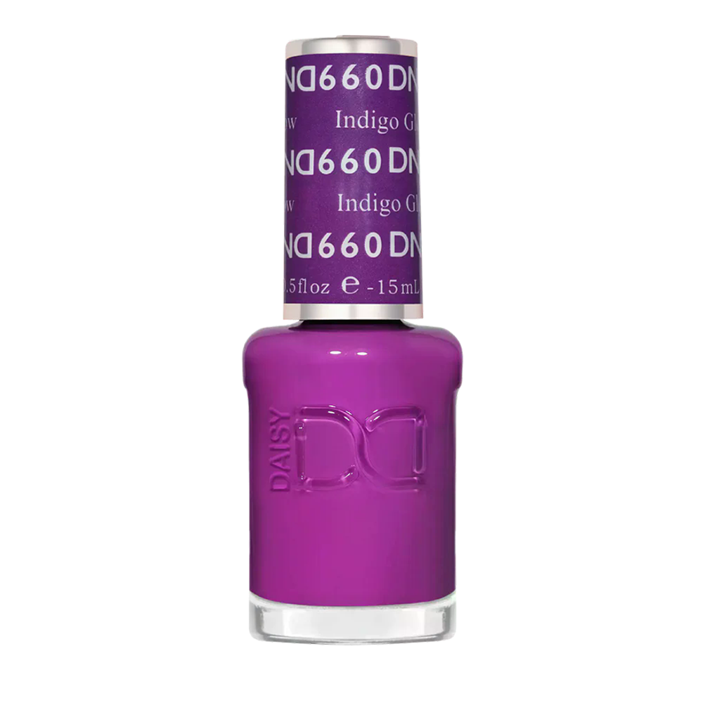 DND Nail Lacquer - 660 Indigo Glow