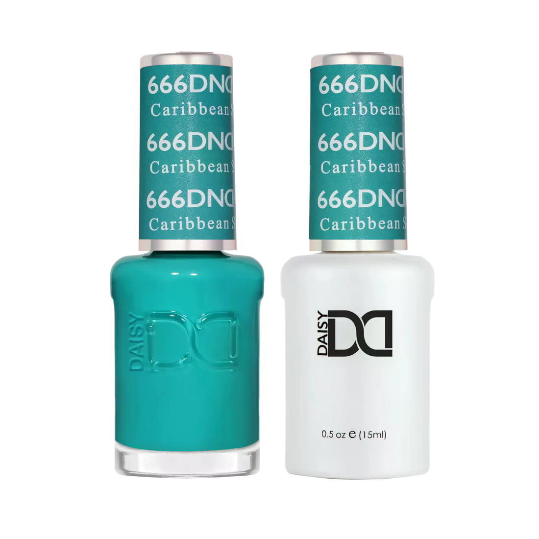 DND Gel Nail Polish Duo - 666 Caribbean Sea