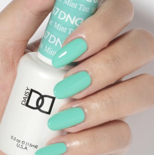 DND Gel Nail Polish Duo - 667 Mint Tint by DND - Daisy Nail Designs sold by DTK Nail Supply