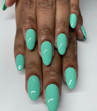  DND Gel Nail Polish Duo - 668 Green Colors - Sweet Pistachio by DND - Daisy Nail Designs sold by DTK Nail Supply