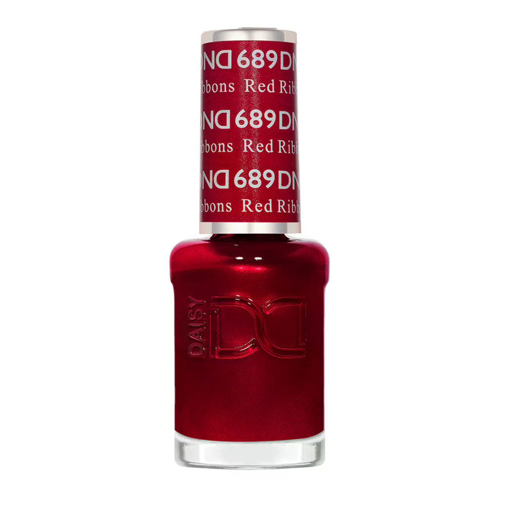 DND Nail Lacquer - 689 Red Ribbons