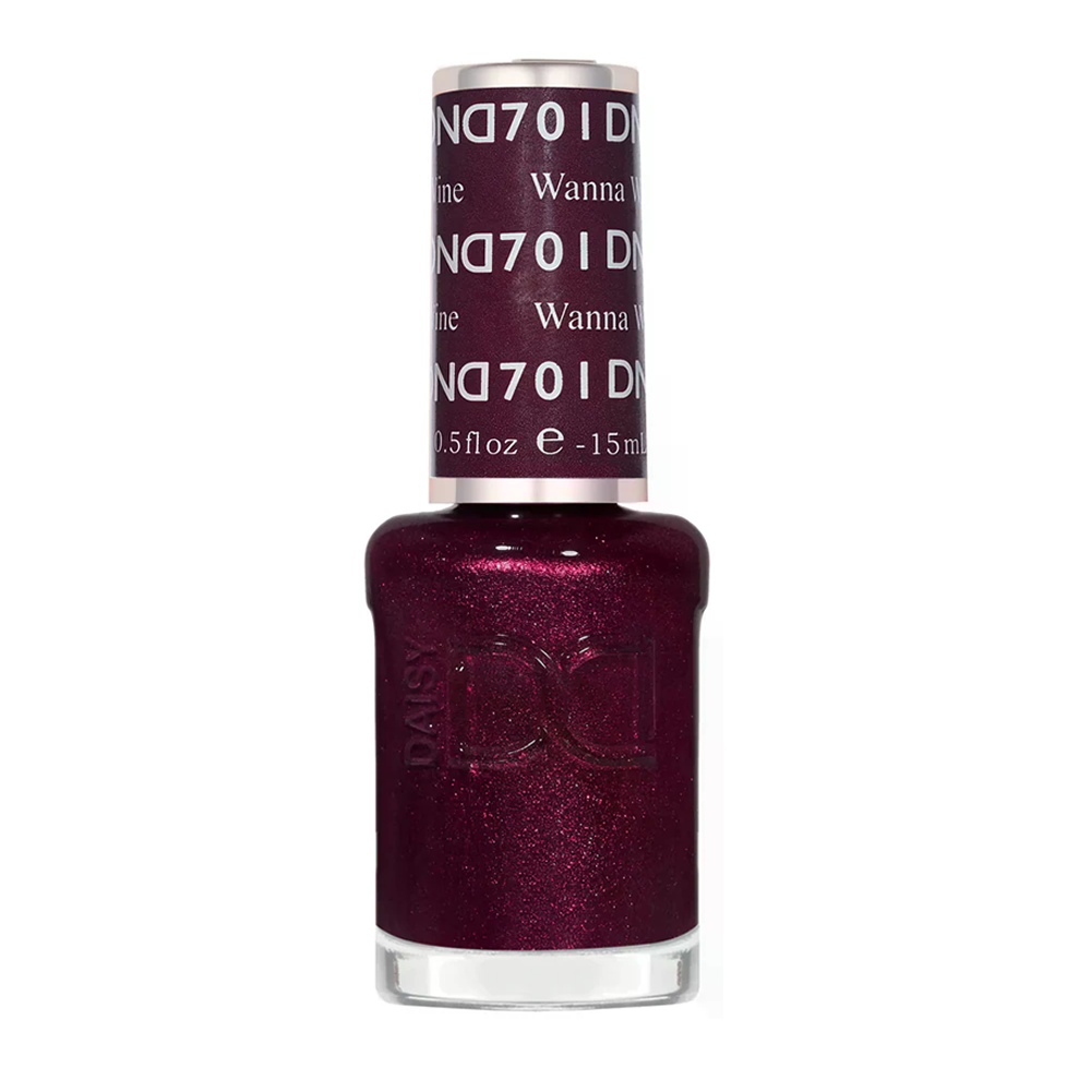 DND Nail Lacquer - 701 Wanna Wine