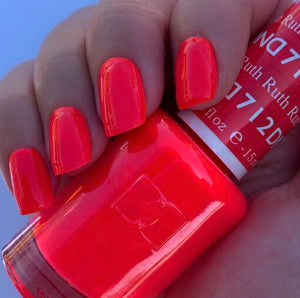 DND Gel Polish - 712 Red Colors - Ruth by DND - Daisy Nail Designs sold by DTK Nail Supply
