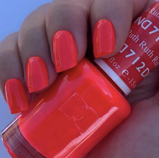 DND Gel Polish - 712 Red Colors - Ruth by DND - Daisy Nail Designs sold by DTK Nail Supply