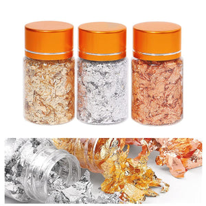 3 Jars of Foil Set - JBZ02 - 5g by OTHER sold by DTK Nail Supply