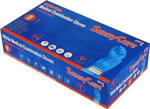  Sunnycare Nitrile Medical Examination Gloves -  Size S by Airtouch sold by DTK Nail Supply