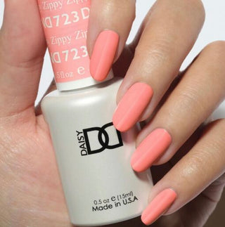 DND Gel Nail Polish Duo - 723 Pink Colors - Zippy by DND - Daisy Nail Designs sold by DTK Nail Supply