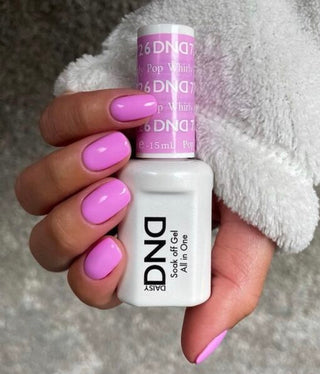  DND Gel Nail Polish Duo - 726 Purple Colors - Whirly Pop by DND - Daisy Nail Designs sold by DTK Nail Supply