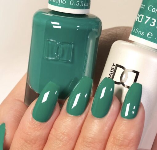 DND Gel Polish - 735 Green Colors - Cosmopolitan by DND - Daisy Nail Designs sold by DTK Nail Supply