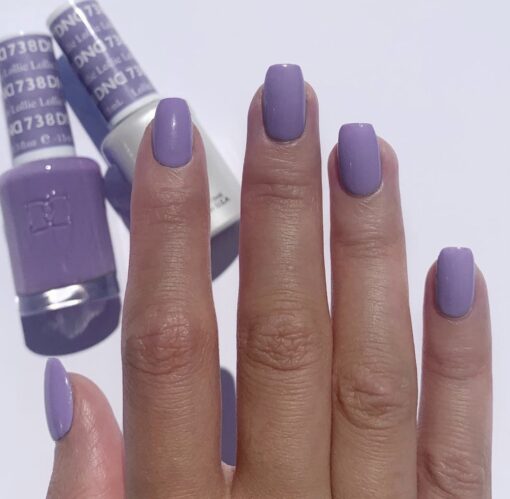  DND Gel Nail Polish Duo - 738 Lollie by DND - Daisy Nail Designs sold by DTK Nail Supply