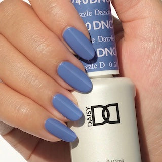  DND Gel Nail Polish Duo - 740 Blue Colors - Dazzle by DND - Daisy Nail Designs sold by DTK Nail Supply