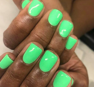 DND Gel Polish - 743 Green Colors - Mike Ike by DND - Daisy Nail Designs sold by DTK Nail Supply