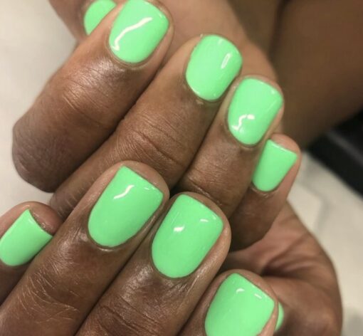 DND Gel Polish - 743 Green Colors - Mike Ike by DND - Daisy Nail Designs sold by DTK Nail Supply