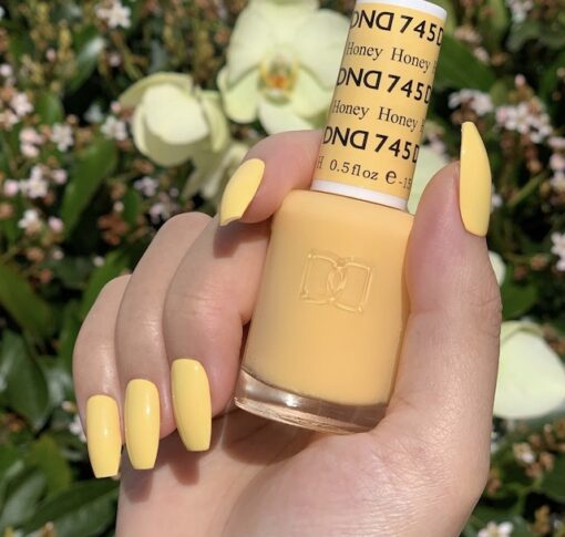 DND Gel Polish - 745 Yellow Colors - Honey by DND - Daisy Nail Designs sold by DTK Nail Supply