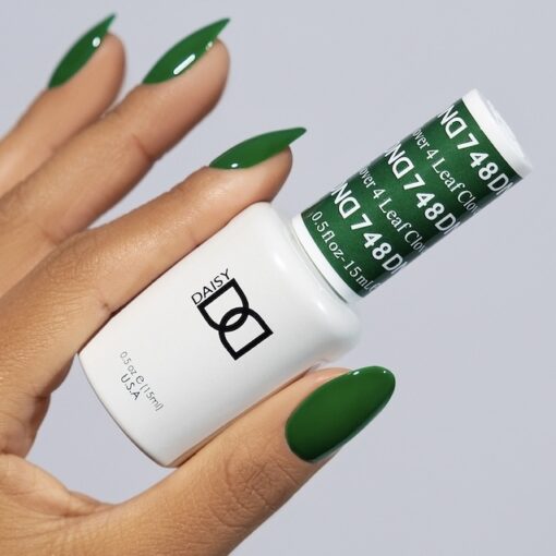 DND Gel Polish - 748 Green Colors - 4 Leaf Clover by DND - Daisy Nail Designs sold by DTK Nail Supply