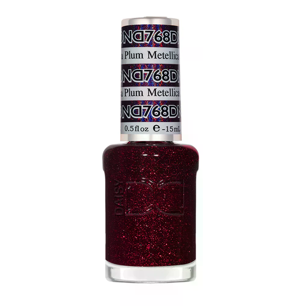 DND Nail Lacquer - 768 Metallica Plum