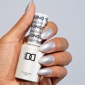 DND Gel Polish - 776 Silver Colors - Ice Ice Baby by DND - Daisy Nail Designs sold by DTK Nail Supply