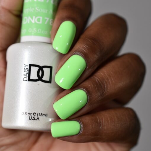  DND Gel Nail Polish Duo - 786 Sour Apple by DND - Daisy Nail Designs sold by DTK Nail Supply
