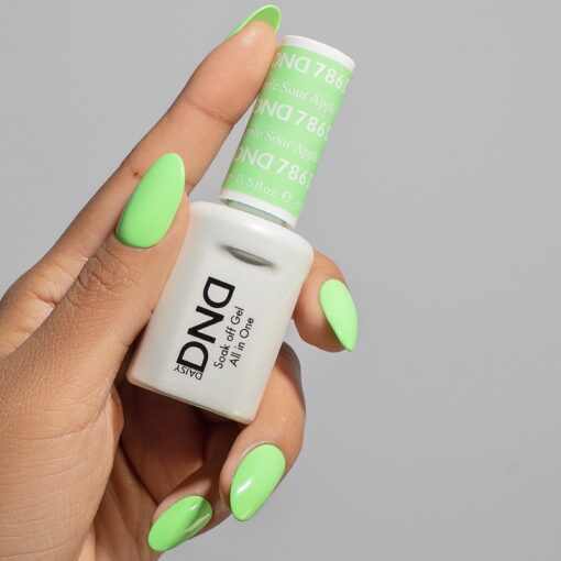  DND Gel Nail Polish Duo - 786 Sour Apple by DND - Daisy Nail Designs sold by DTK Nail Supply