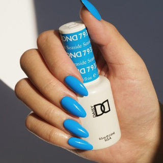  DND Gel Nail Polish Duo - 793 Blue Colors by DND - Daisy Nail Designs sold by DTK Nail Supply
