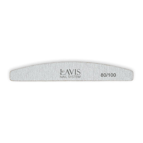  Lavis Halfmoon Nail Files 80/100 by OTHER sold by DTK Nail Supply