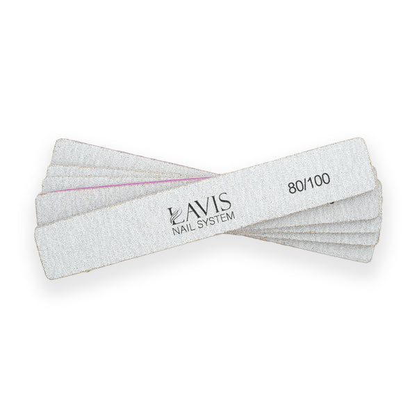  Lavis Jumbo Nail Files 80/100 by OTHER sold by DTK Nail Supply