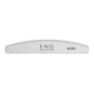  Lavis Halfmoon Nail Files 80/80 by OTHER sold by DTK Nail Supply