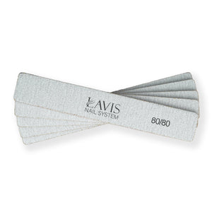  Lavis 5Pcs Jumbo Nail Files 80/80 by OTHER sold by DTK Nail Supply