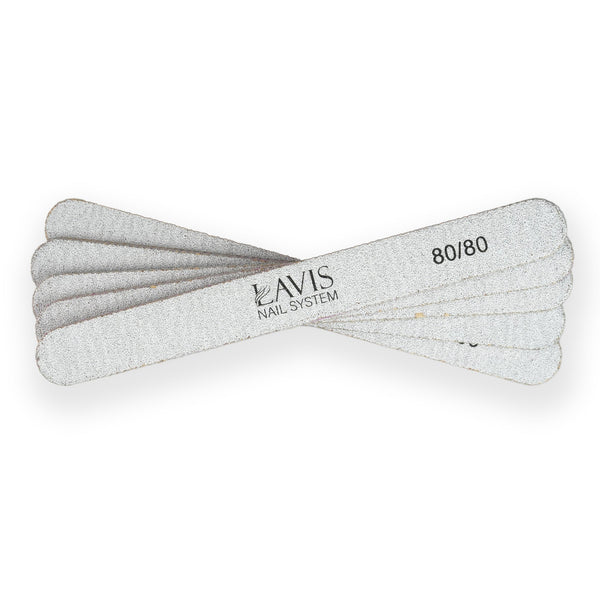  Lavis 5Pcs Regular Nail Files 80/80 by OTHER sold by DTK Nail Supply