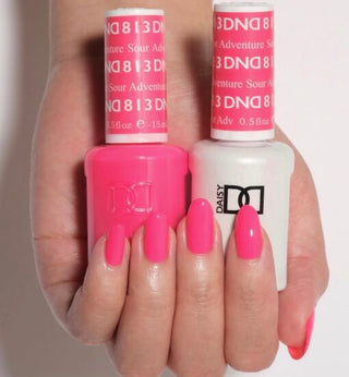 DND Gel Nail Polish Duo - 813 Pink Colors by DND - Daisy Nail Designs sold by DTK Nail Supply