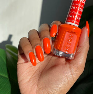 DND Gel Polish - 819 Orange Colors by DND - Daisy Nail Designs sold by DTK Nail Supply
