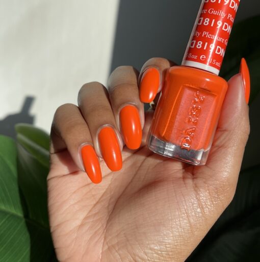 DND Gel Polish - 819 Orange Colors by DND - Daisy Nail Designs sold by DTK Nail Supply
