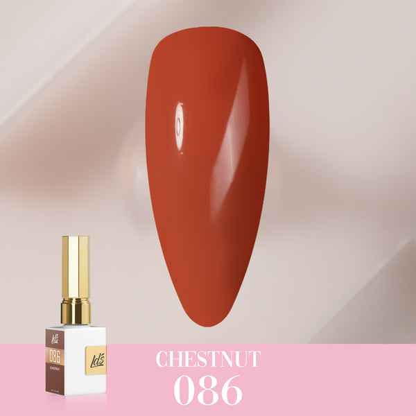  LDS Color Craze Gel Nail Polish - 086 Chestnut - 0.5oz by LDS COLOR CRAZE sold by DTK Nail Supply